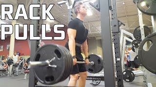 How to do Rack Pulls The Right Way [upl. by Laurin]