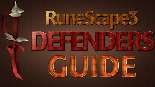 Warriors Guild DEFENDER Guide  RuneScape3 [upl. by Neillij]