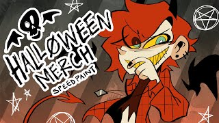 RAMSHACKLE HALLOWEEN MERCH  Speedpaint [upl. by Frayne733]