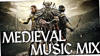 Mittelalter Musik Mix World episch Fantasy um  Medieval  Instrumental [upl. by Alurd]