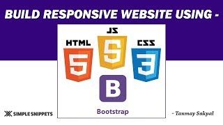 Introduction to Website Development Course using HTML5 CSS JS amp BootStrap  Tutorial  1 [upl. by Haveman]