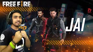 HRITHIK PLAYING FREE FIRE WITH JAI CHARACTER [upl. by Gibbeon]