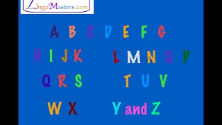 The ABC Song in English  La chanson de lalphabet en anglais [upl. by Marisa120]