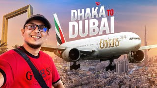 দুবাই ভ্রমন শুরু 😍  DHAKA TO DUBAI  Emirates Airlines  Dubai City Tour [upl. by Orfield577]