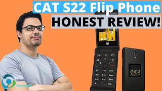 BEST BUDGET FLIP PHONE CAT S22 Honest Review [upl. by Rani]