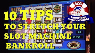 10 Tips To Stretch Your Slot Machine Bankroll • The Jackpot Gents [upl. by Honoria]