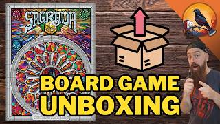 Sagrada  Board Game Unboxing [upl. by Yanehs636]