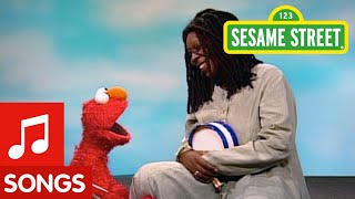 Sesame Street Elmo and Whoopi Goldberg Play Somebody Come and Play [upl. by Nichy800]