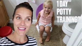 🤩 HOW TO POTTY TRAIN A TWOYEAROLD TODDLER GIRL IN ONE DAY 🚽 [upl. by Assenyl]