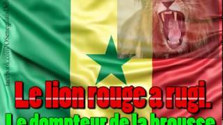 Hymne National du Sénégal  Le Lion Rouge [upl. by Rida]