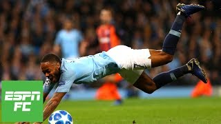 Manchester City vs Shakhtar analysis Raheem Sterling in the wrong on penalty  Champions League [upl. by Finnie]