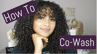 HOW TO CoWash Curly Hair  Everything You NEED To Know  lovekenziie [upl. by Amiarom]