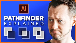 The Pathfinder Tool in Adobe Illustrator Tutorial [upl. by Adiaros]