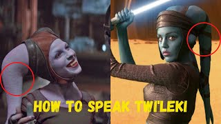 How To Speak Twileki Star Wars Languages [upl. by Dwaine]