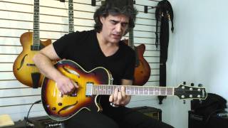 Leo Amuedo plays the Sadowsky SemiHollow [upl. by Wasserman567]