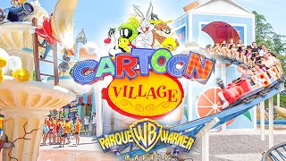 ¡Así es CARTOON VILLAGE I Área Infantil de Parque Warner Madrid [upl. by Samanthia]