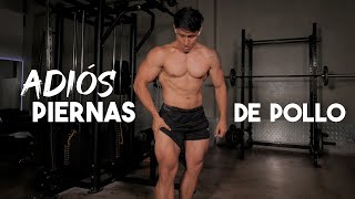 CÓMO ENGROSAR LAS PIERNAS más rápido ✅ Solución Gym y Casa [upl. by Niven]