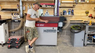 MWShoptalk  Hammer HS 950 l Oscillating belt sander [upl. by Nolie]