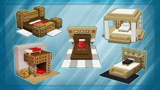 20 Minecraft Bed Designs [upl. by Hackett]