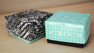 Origami cadeaudoosje vouwen [upl. by Boudreaux]