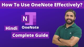 How To Use OneNote Effectively In Hindi Step by Step Guide 2020 [upl. by Ebby]