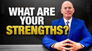 What Are Your Strengths 10 GREAT STRENGTHS to use in a JOB INTERVIEW [upl. by Puduns]