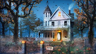 Haunted House Halloween Ambience  3 Hours of Relaxing Spooky Sounds and White Noise [upl. by Komsa102]