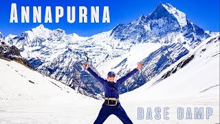 Trekking to Annapurna Base Camp  Travel Video  Most Popular Trek in Nepal [upl. by Tenneb]