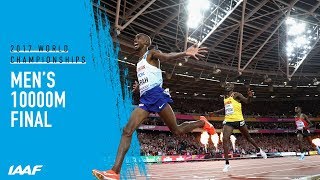 Mens 10000m Final  IAAF World Championships London 2017 [upl. by Sension394]