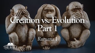 Creation vs Evolution Part 1  Romans 1  Lesson 28 [upl. by Dalton]