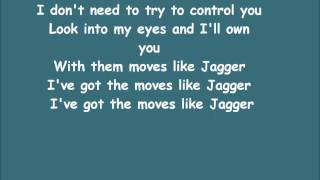 Moves Like Jagger Lyrics [upl. by Apfelstadt]