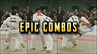 Epic combinations in Judo [upl. by Mirelle]