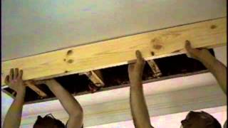 Attic Stairs how to install part 1 [upl. by Domela]