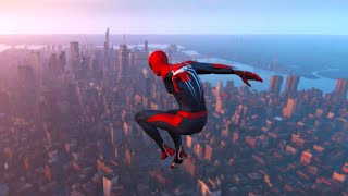 1Hr Free Roam  PS5 Marvels Spider Man 4K 60fps [upl. by Rosalinde851]