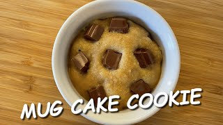 Mug cake COOKIE  LeCoinDuChef [upl. by Mehalick950]