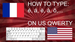 How to Write French Accents on US QWERTY Keyboard [upl. by Giraud]