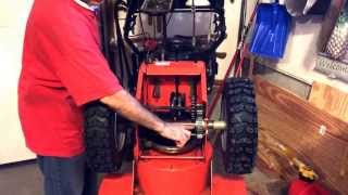 Ariens Snowblower Locking Differential Demo [upl. by Kreiker151]