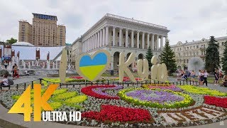 4K Kyiv Walking Tour  Europe Destinations  Kyiv Ukraine [upl. by Isak]