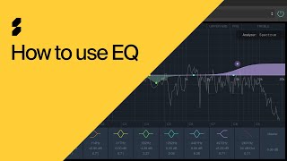 How to use EQ  Audio effects [upl. by Balmuth]