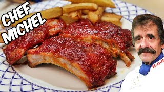 Ribs BBQ avec sauce barbecue maison [upl. by Winterbottom]