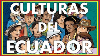 CULTURAS DEL ECUADOR 💃🏄🇪🇨 educación videoviral [upl. by Eupheemia]