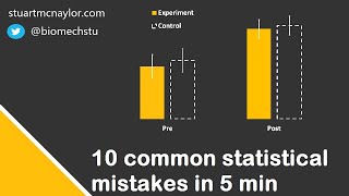 Ten Statistical Mistakes in 5 Min [upl. by Lorraine]