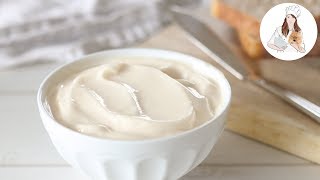 Mayonnaise Recipe  How to make Mayonnaise [upl. by Wilkie632]