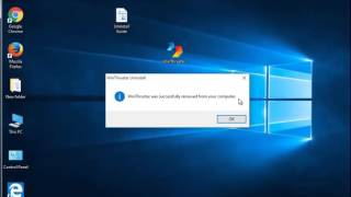 Uninstall WinThruster 179 on Windows 10 [upl. by Neffirg]