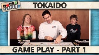 Tokaido  Game Play 1 [upl. by Rodrick]