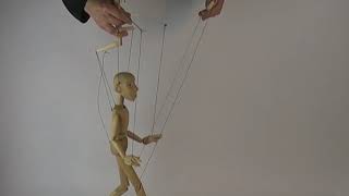 Operating a marionette walking [upl. by Bettina389]