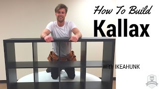 How to Assemble IKEA Kallax Shelf [upl. by Thordia]