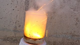 Sodium Metal vs Silver Nitrate [upl. by Oleic]