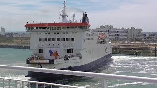 PampO Ferries  Pride of Kent  Dover to Calais [upl. by Nadruoj]