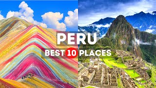 Amazing Places to Visit in Peru  Travel Video [upl. by Eilyab]